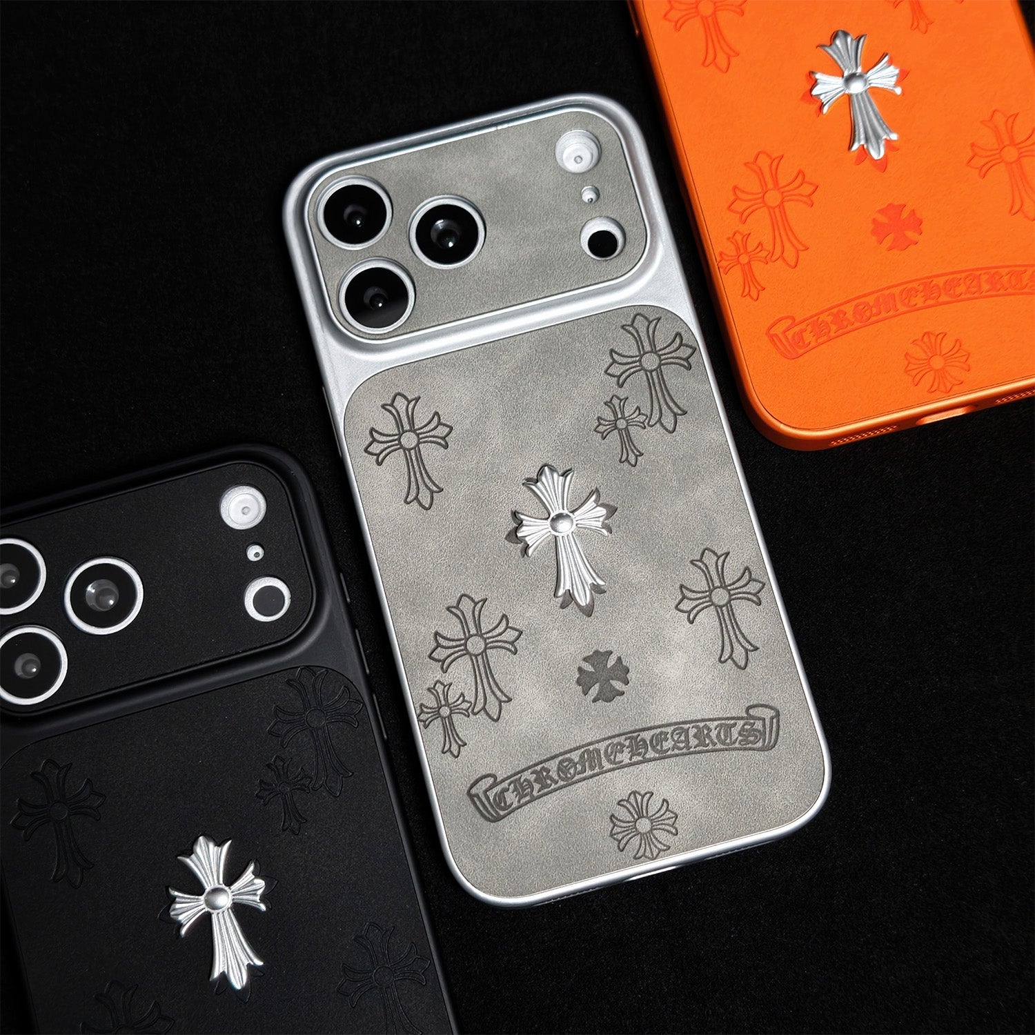 CR HEART W CROSS PENDANT