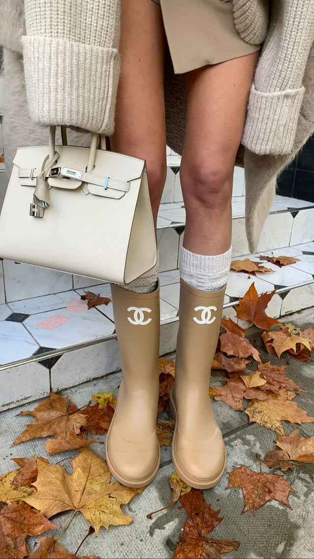 Elegante Damen-Regenstiefel