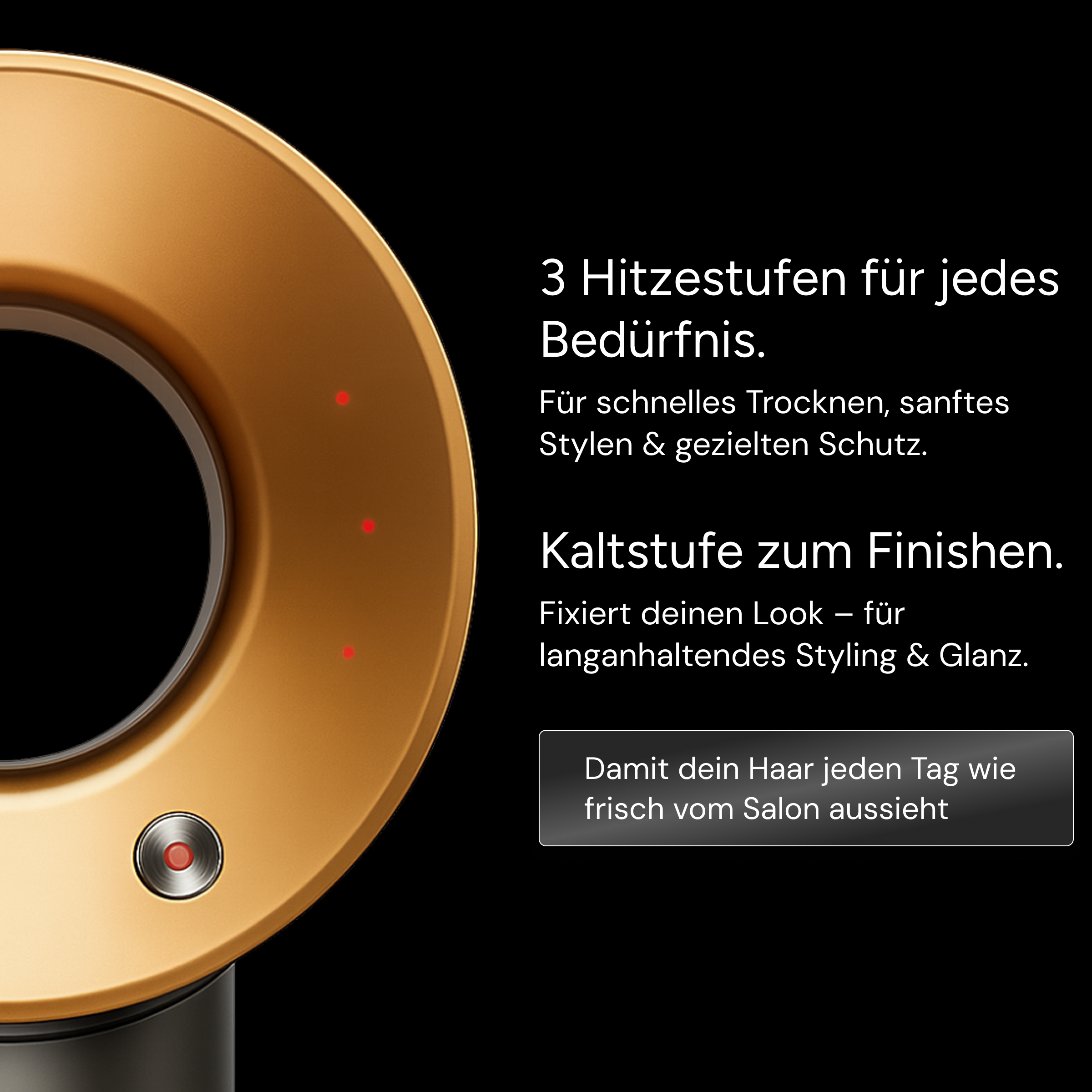 Myra AirPro™ 5in1 Hochleistungsföhn