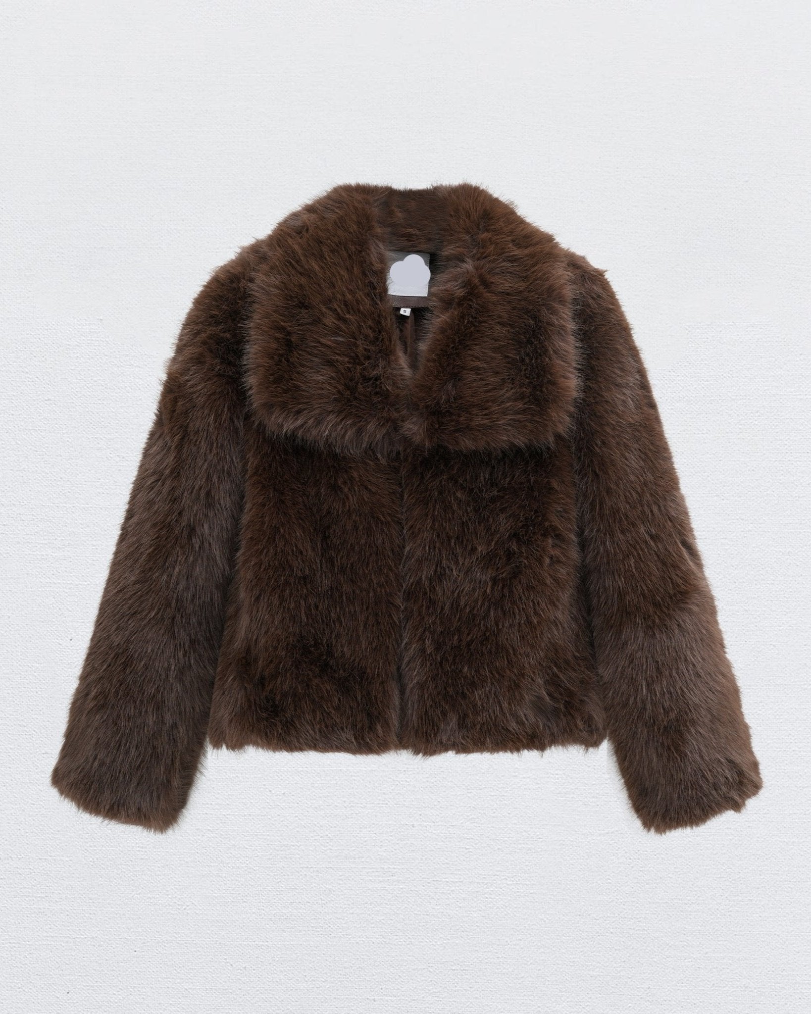 FURRY COAT BROWN