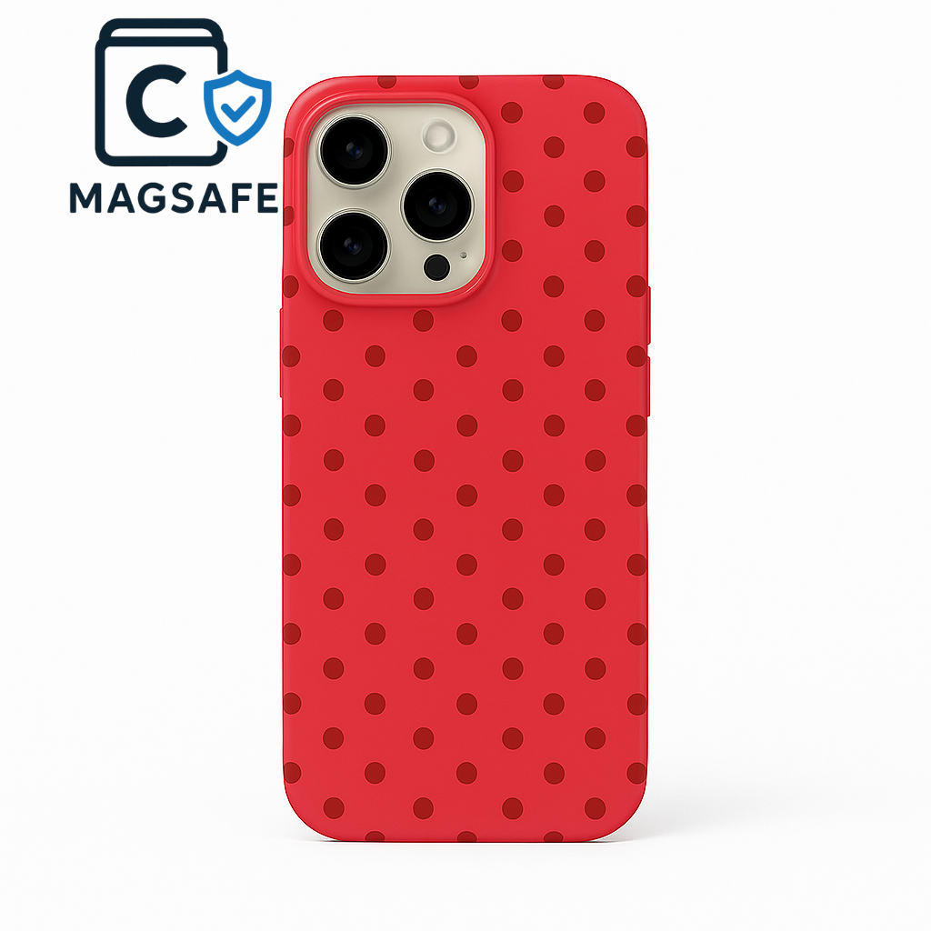 Polly Dots Red
