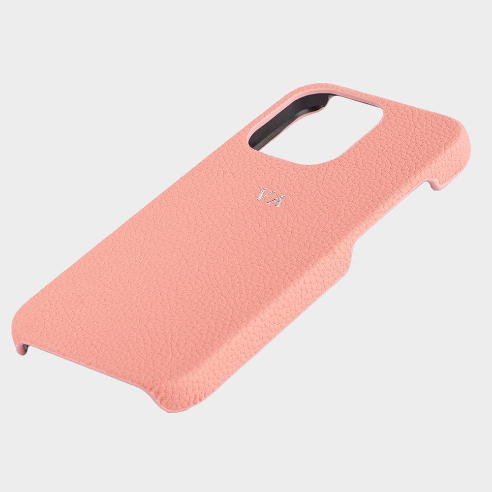 Pink Pebble Texture Personalized Snap Case