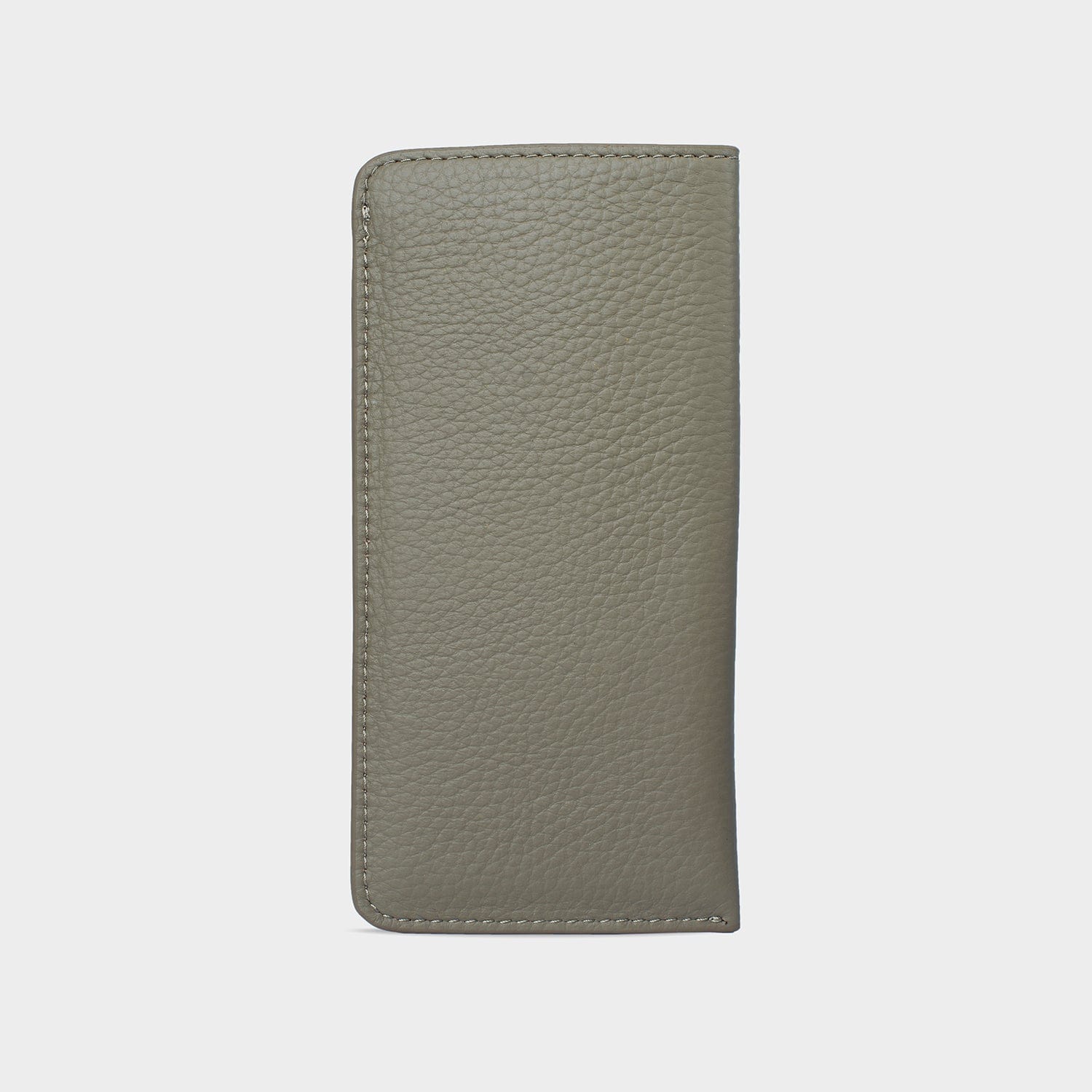 Taupe Leather Personalized Glasses Case