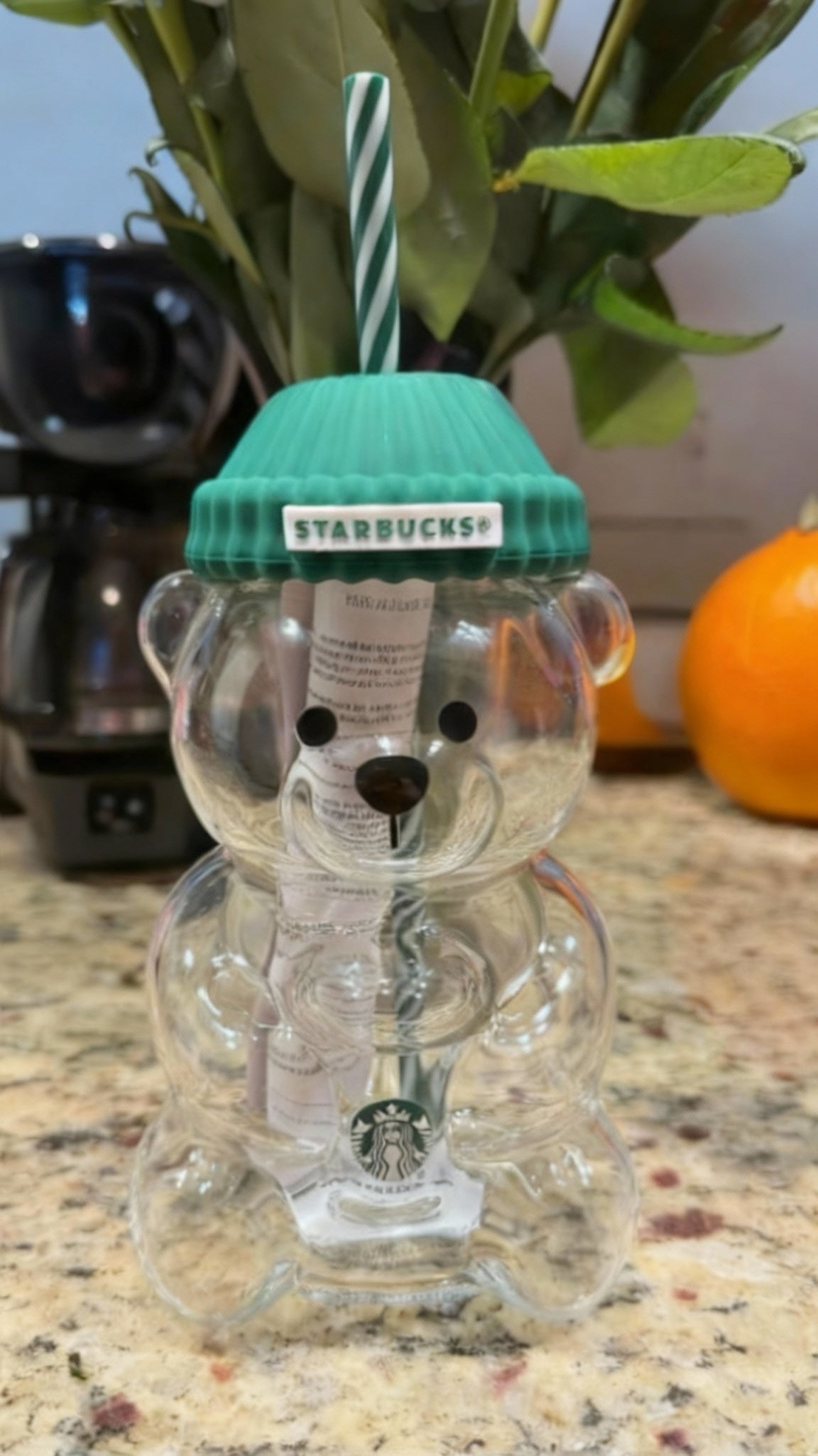 Bearista™ Teddy Bear Glass Cup (20oz)
