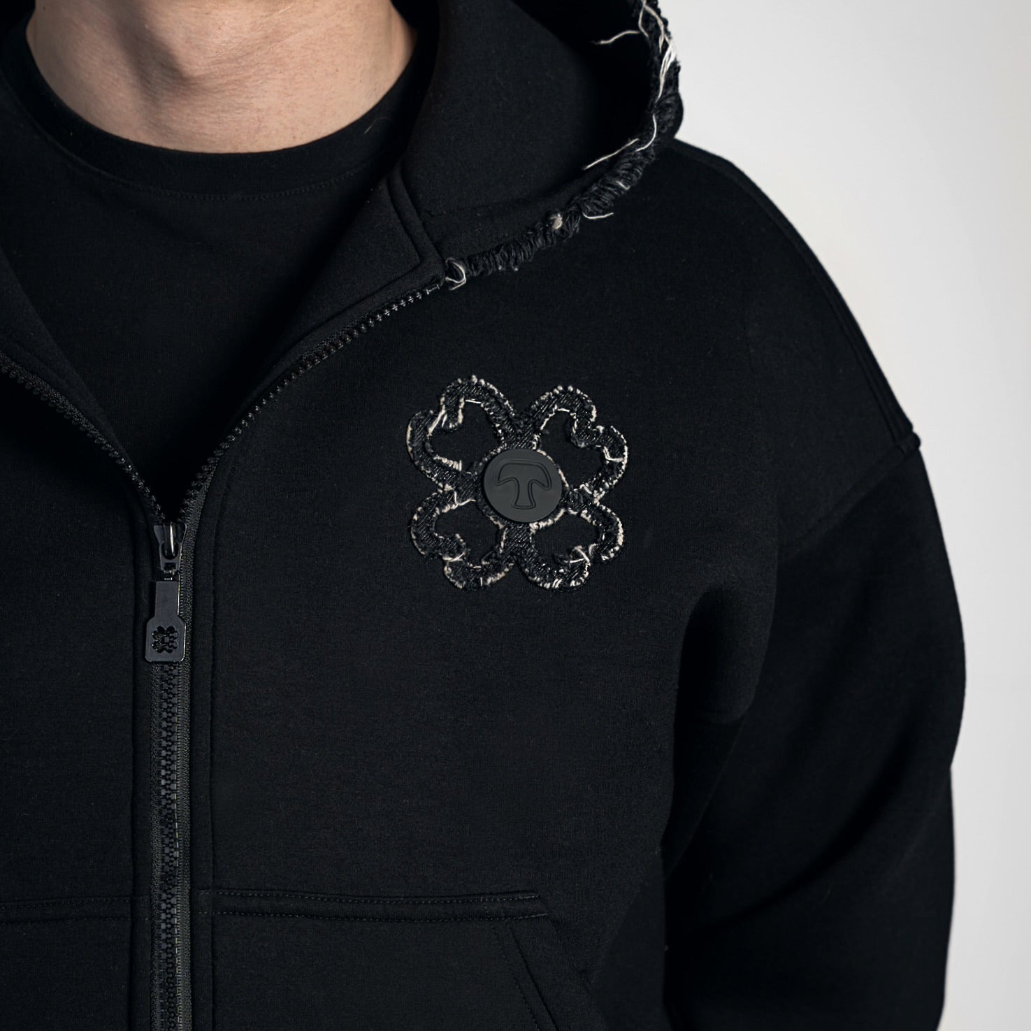 Myra - Zipper Schwarz