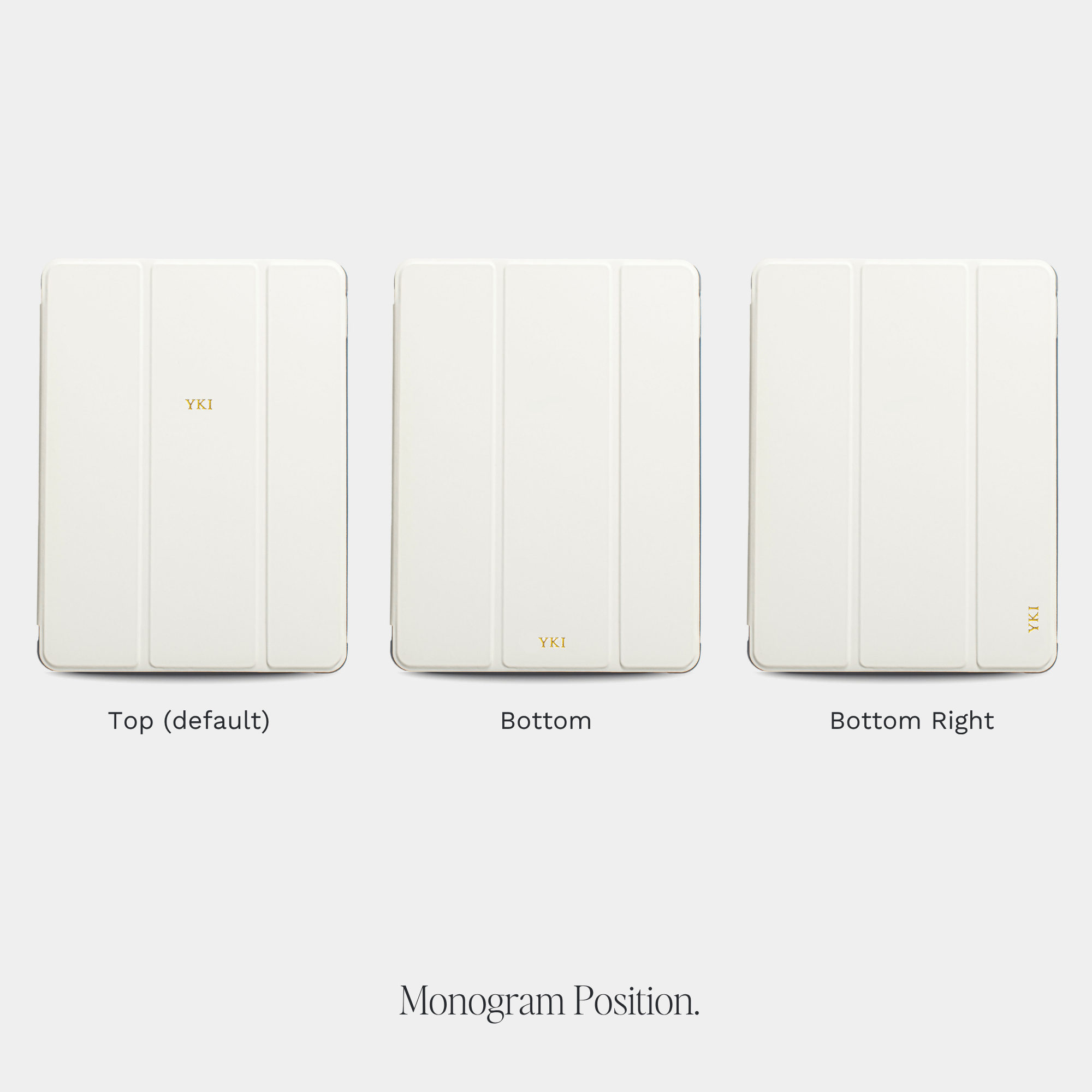 Light Green iPad Personalized Case