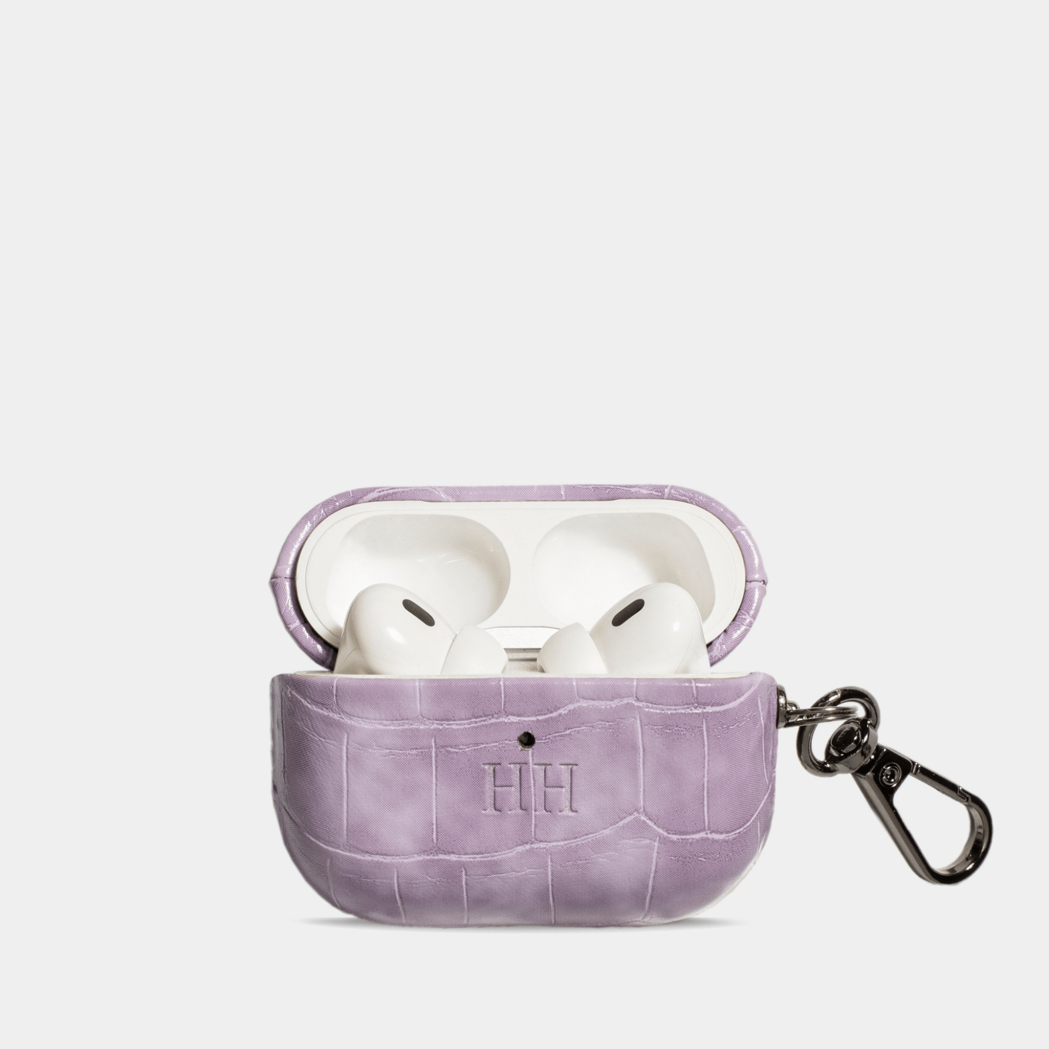 Lilac Lizard AirPods Personalized Case