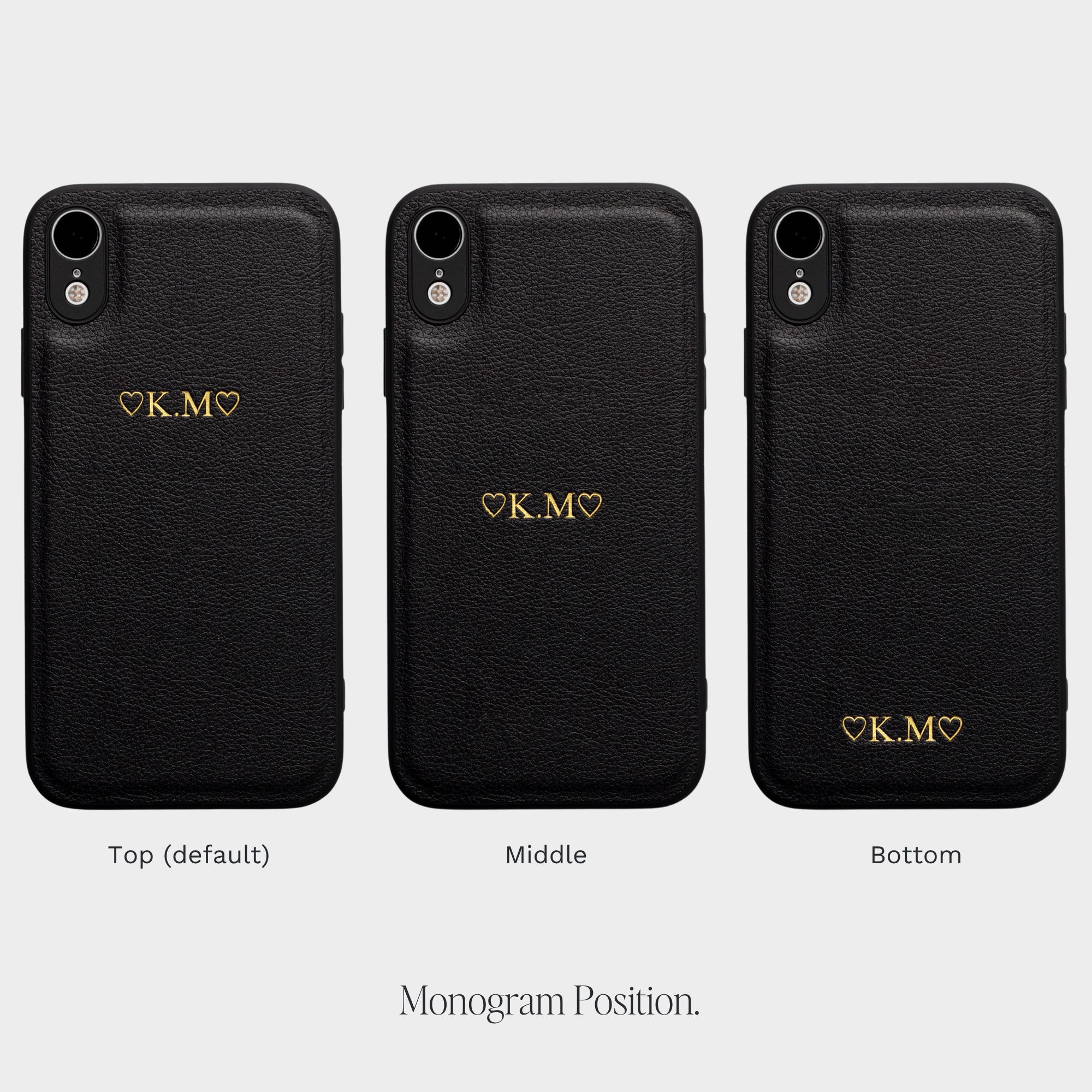 Black Padded Personalized Case