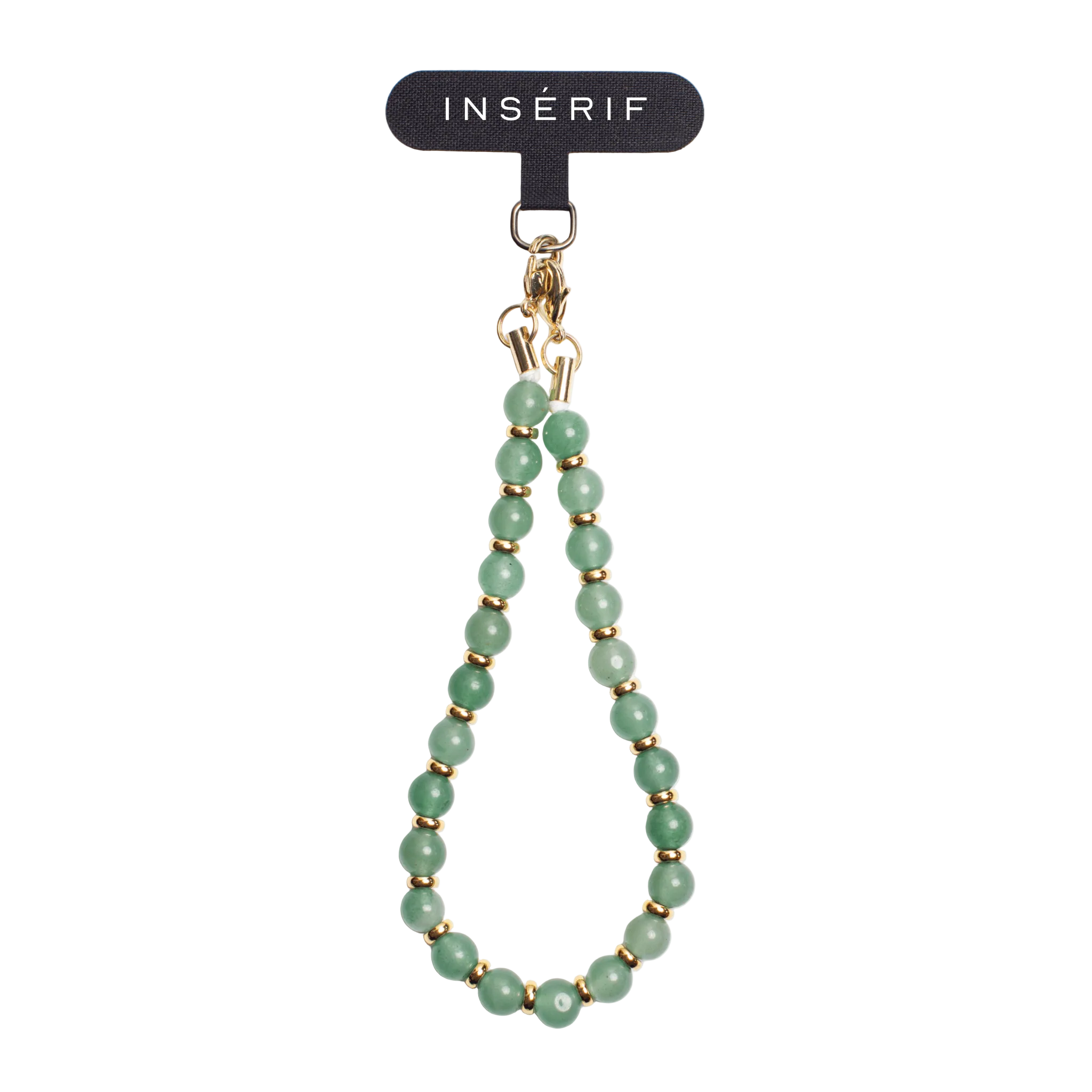 Aventurine Natural Stone Phone Charm