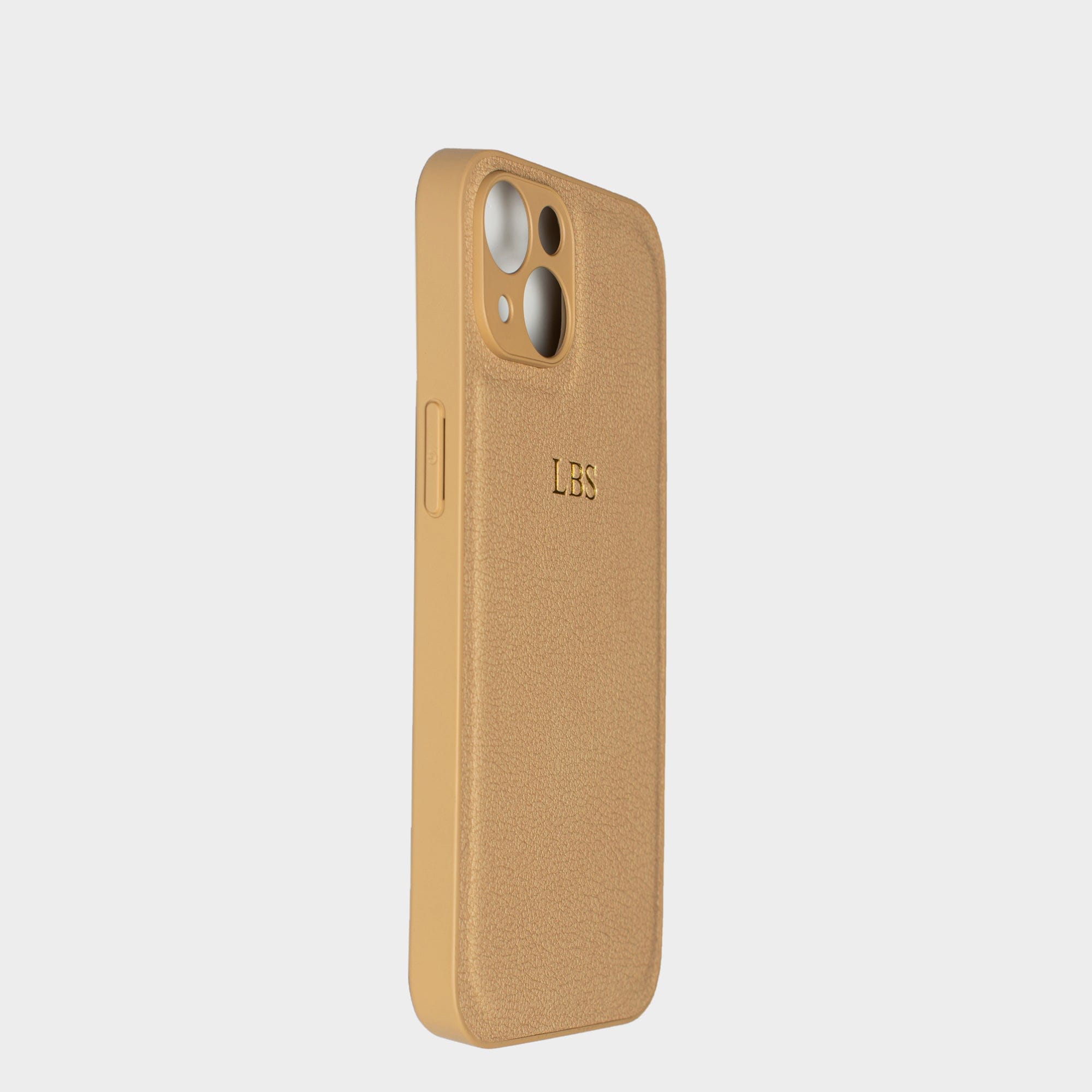 Tan Padded Personalized Case