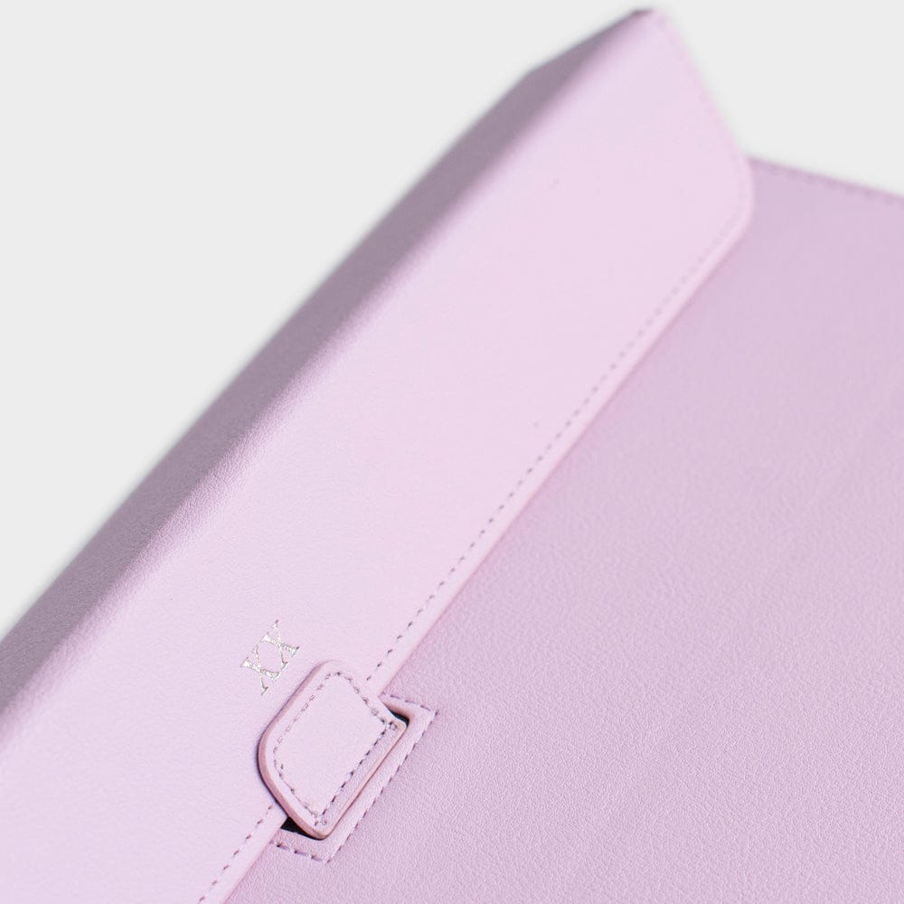 Lilac Personalized Laptop Sleeve with Stand