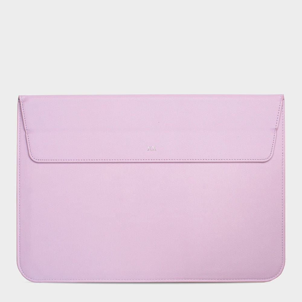 Lilac Personalized Laptop Sleeve with Stand