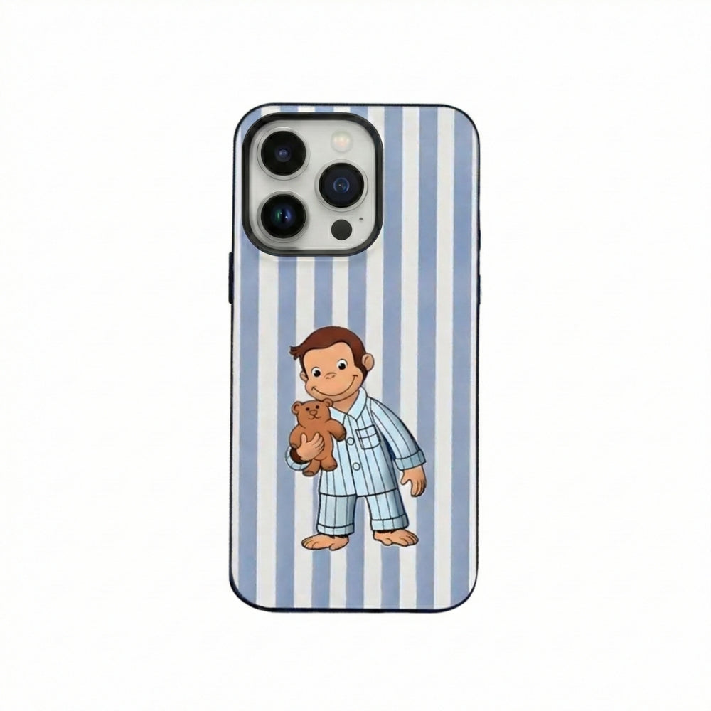 Pajama Monkey Blue Striped