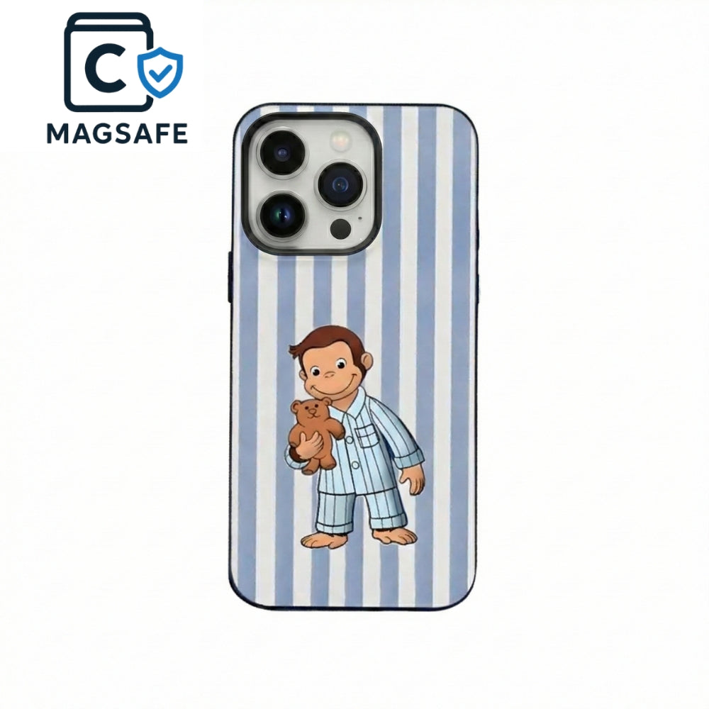 Pajama Monkey Blue Striped