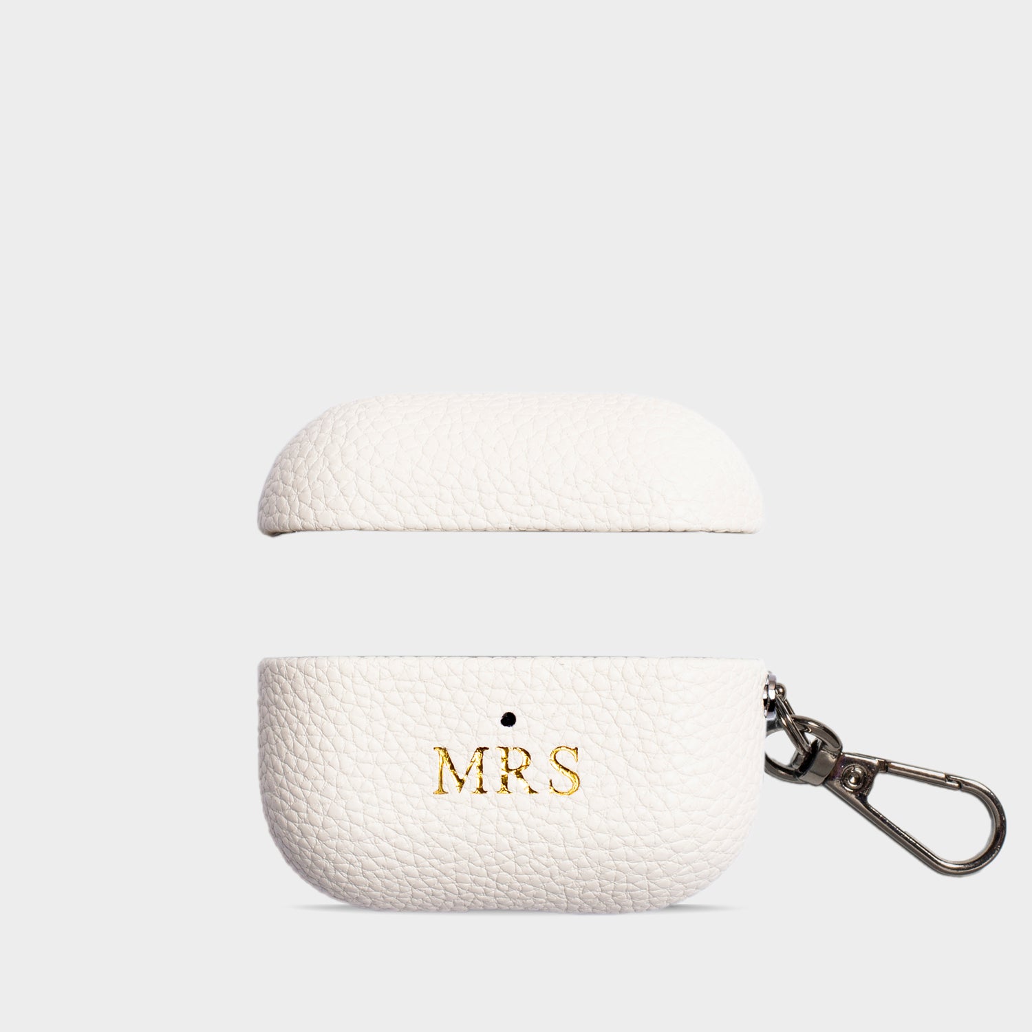 White AirPods Personalized Case