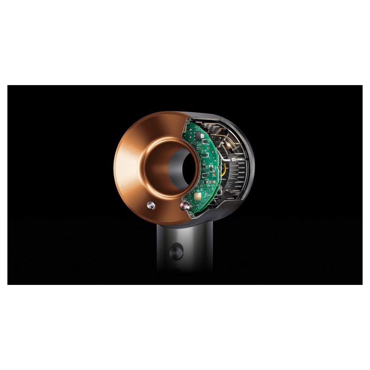 Dysen Supersonic Nural™ Haartrockner (Nachtblau/Kupfer)
