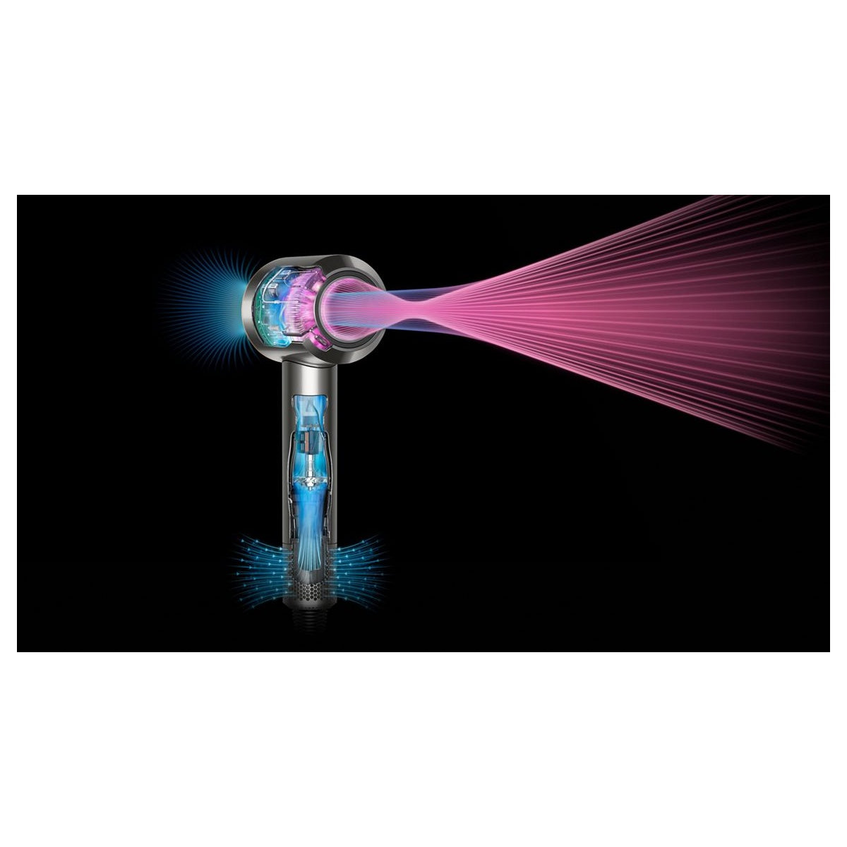 Dysen Supersonic Nural™ Haartrockner (Nachtblau/Kupfer)